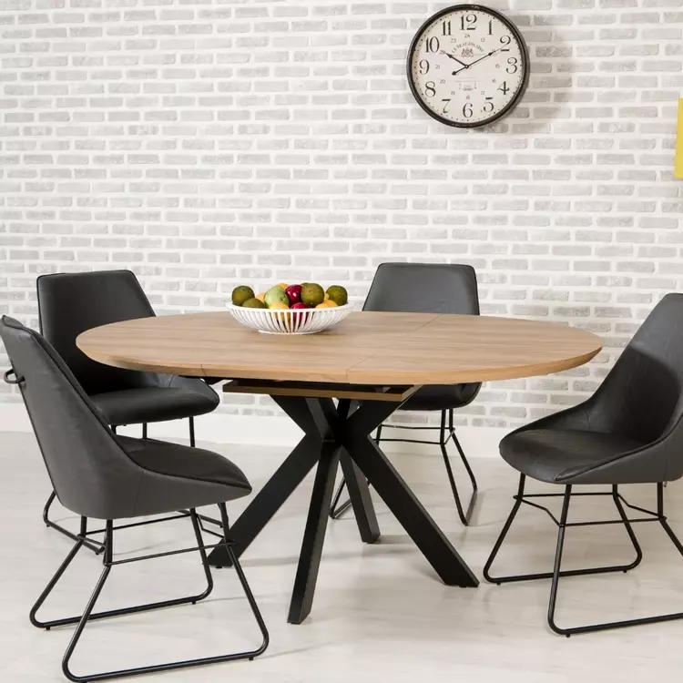 Hart round deals dining table